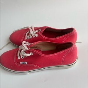 Vans Off The Wall Pink Sneakers Women 7 Men 5.5 Like New